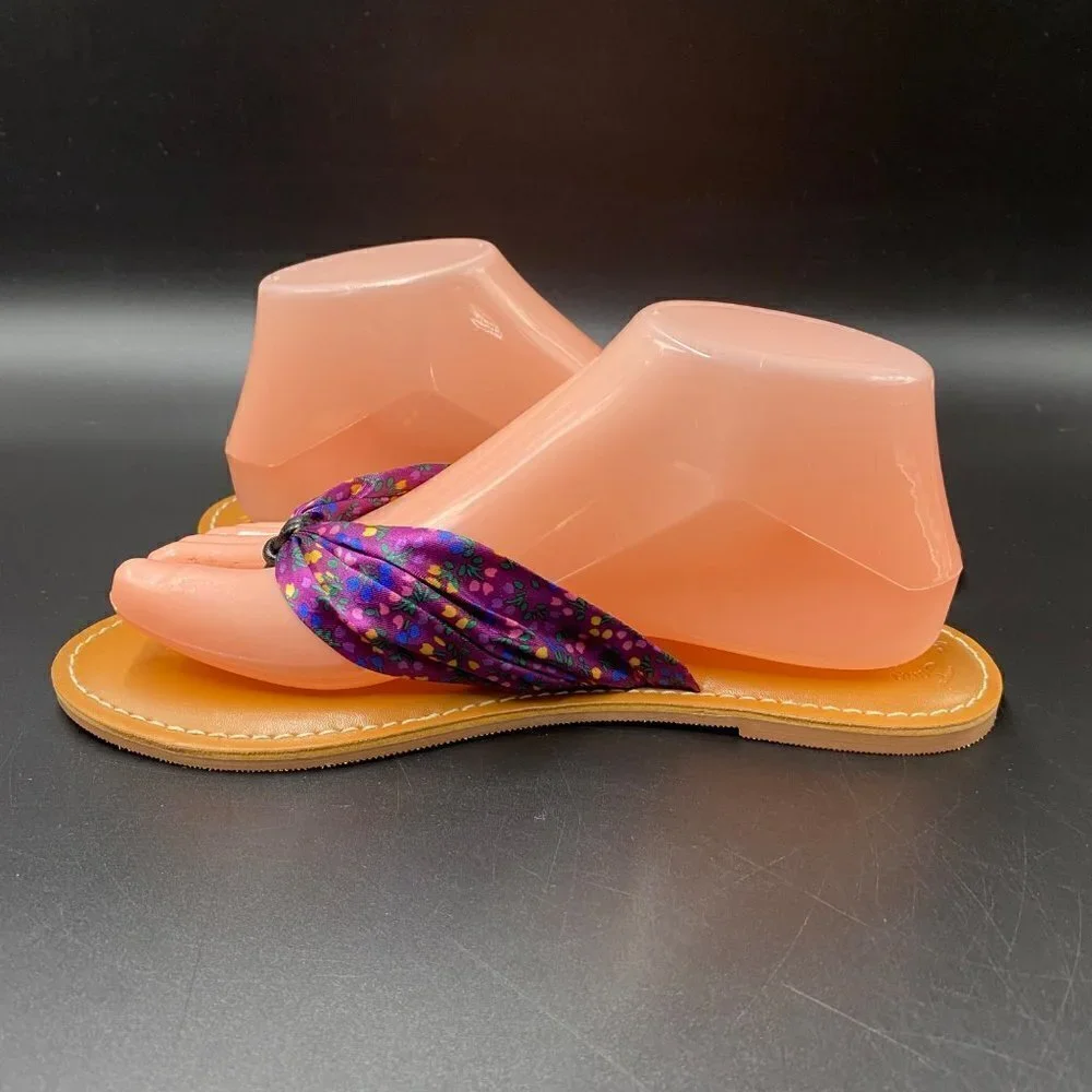 Matilda Jane Flip Flop Sandals Purple Size 8